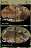 Deer Hunting cuộc gọi screenshot 0