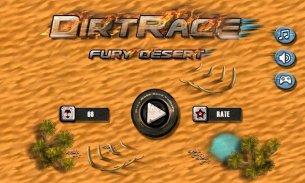 Dirt Race Fury Desert screenshot 1