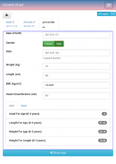 Growth Chart CDC WHO Percentile screenshot 3