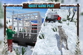 Leopard Game Snow Jungle screenshot 0