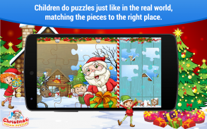 Christmas games: Kids Puzzles screenshot 4