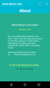 Weld Mesh Calculator screenshot 6