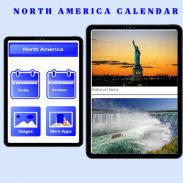 Calendar North America 2020 - Holidays screenshot 2