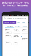 MCGM Mumbai Construction Permits Fee Maharashtra screenshot 1