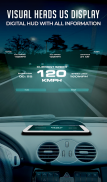 HUD Speedometer Digital: GPS, Speed Limit Widget screenshot 2