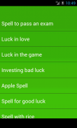 Luck Spells screenshot 1