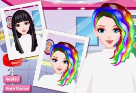 Rainbow Hairstyle Hairdresser screenshot 2