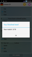German Test screenshot 4