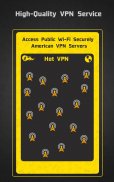 Hot VPN - Частная сеть HAM Free VPN screenshot 1