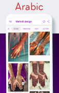 Mehndi design : Creative henna mehndi collection screenshot 1