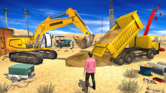 Escavadeira pesada City Construction Sim 2019 screenshot 5