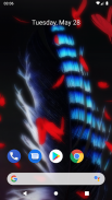 Feathers 3D live wallpaper screenshot 5