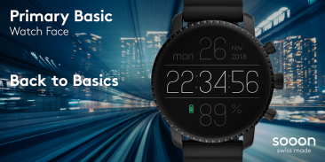 Primary Basic Watch Face screenshot 1