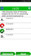 أساسيات الرياضيات أسئلة وأجوبة screenshot 2