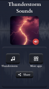 Thunderstorm sounds screenshot 2