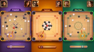 Carrom Go-Disc Board Game screenshot 0