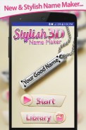 stylish name maker 3d - stylish text screenshot 4