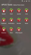 Strawberry-APUS Launcher theme screenshot 2