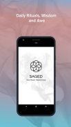 Saged: meditation + astrology screenshot 2