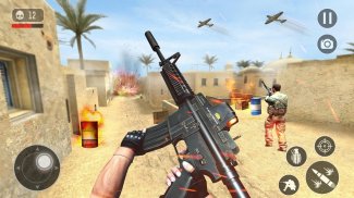 Pistola Disparo Huelga: Comando Juegos screenshot 5