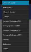 Earthquakes RSS Report screenshot 3