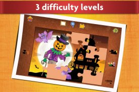 Kids Halloween Jigsaw Puzzles screenshot 1