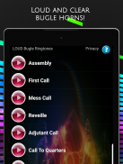 LOUD Bugle Ringtones screenshot 2