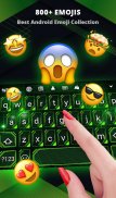Cyber Green Wallpaper Keyboard screenshot 0