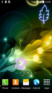 Glowing Flowers Live Wallpaper screenshot 8