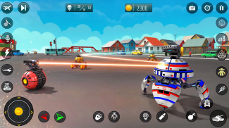 US Police Robot Shooting Games screenshot 7