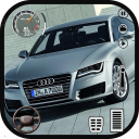 A7 Quattro Super Car: Speed Drifter Icon