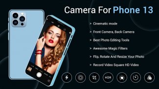 Camera for iphone 15 Pro OS 17 screenshot 6