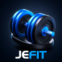 JEFIT Workout Tracker, Weight Lifting, Gym Log App Icon