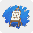 Grid App for Artists Icon
