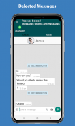Recover Delete Messages - Photos & Messages screenshot 2
