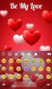 Love Keyboard + Live Wallpaper screenshot 4