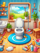 Big Messy Home Cleaning Games screenshot 9