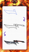 How to draw fantasy weapons screenshot 3