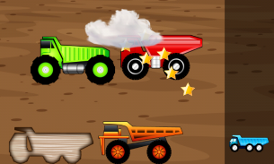 Escavadeiras e caminhões jogo screenshot 4