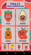 Fruit & Vegetable Quiz - Fruiz screenshot 0