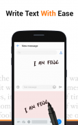 The Handwriting Keyboard – Write, Draw, Share screenshot 0