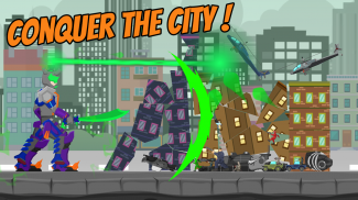 Galaxy Destroyer: Metropolis Rampage screenshot 1