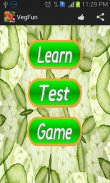 Kids Learn Vegetable Game screenshot 0