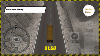 School Bus Hill Climb Game screenshot 0