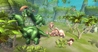 VR Jurassic Dino Park World & Roller Coaster 360 screenshot 3