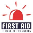 FIRST AID in case of emergency Icon