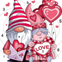 Love, Heart Coloring Book Icon