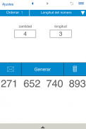 Generador de número aleatorio screenshot 3