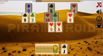 Piramidroid. Solitário cartas screenshot 1