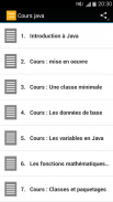 Cours java screenshot 0